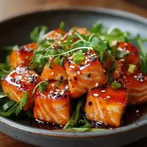 Bang Bang Salmon Bowls with fresh ingredients and vibrant sauce
