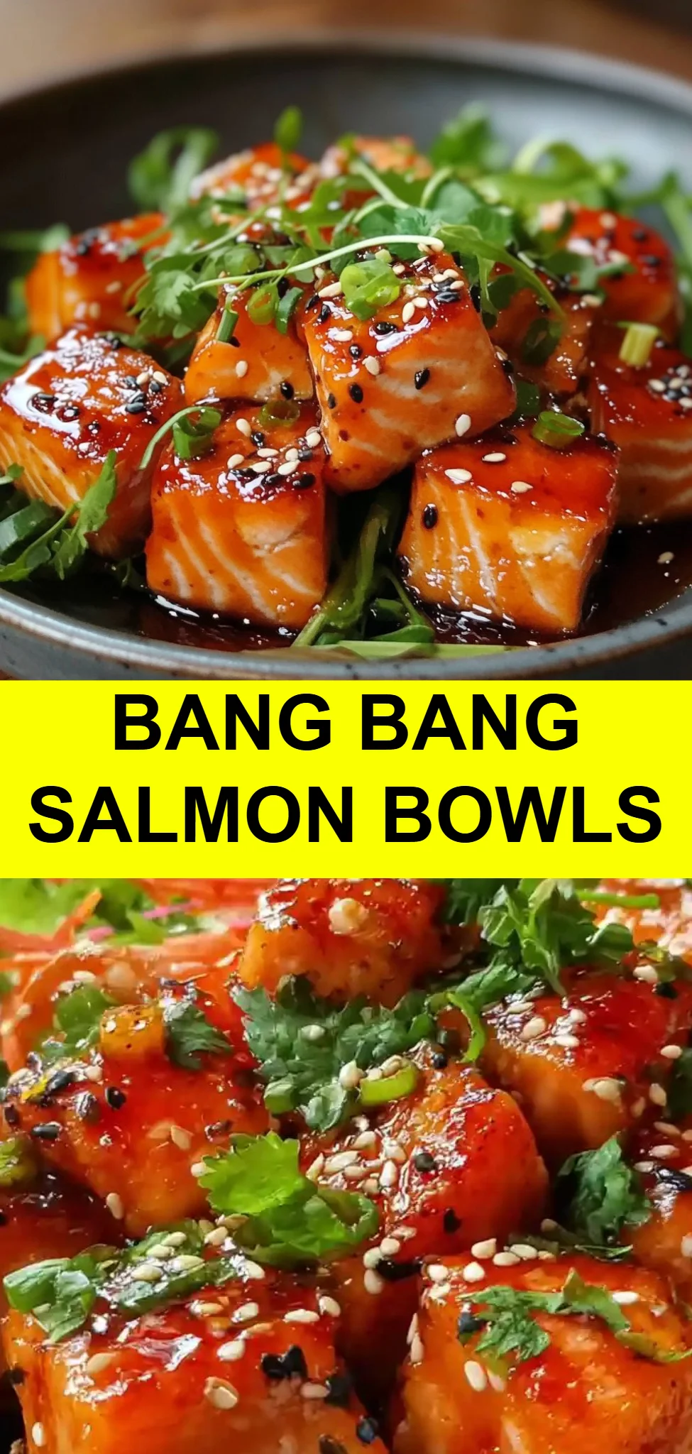 Bang Bang Salmon Bowls