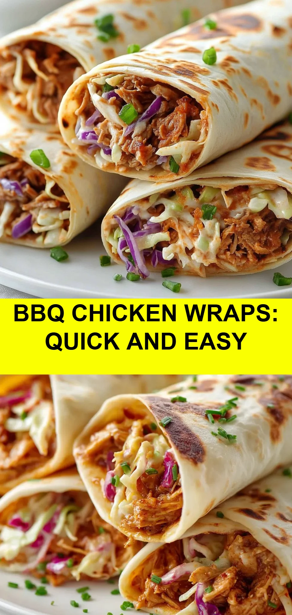 BBQ Chicken Wraps: Quick and Easy