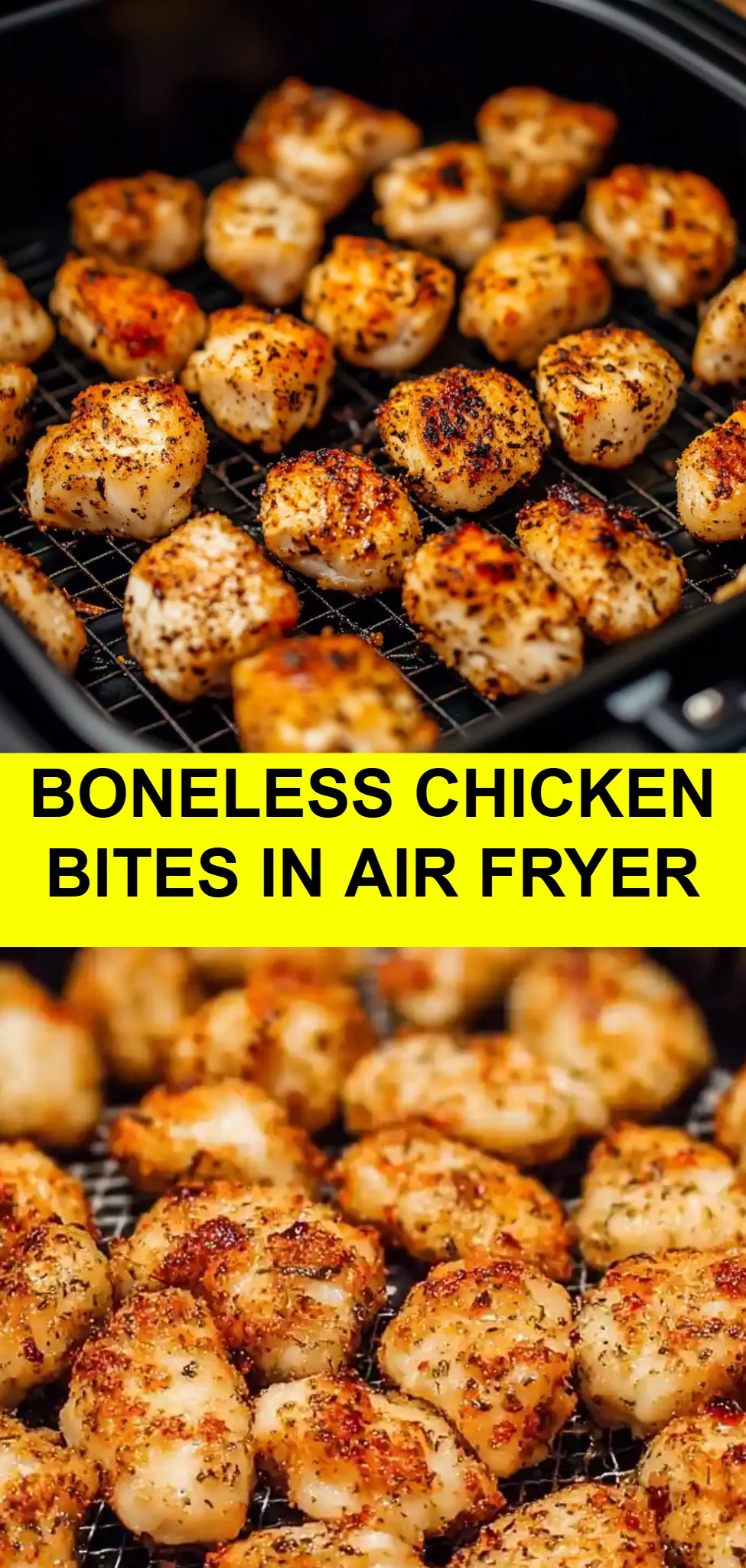 Boneless Chicken Bites in Air Fryer