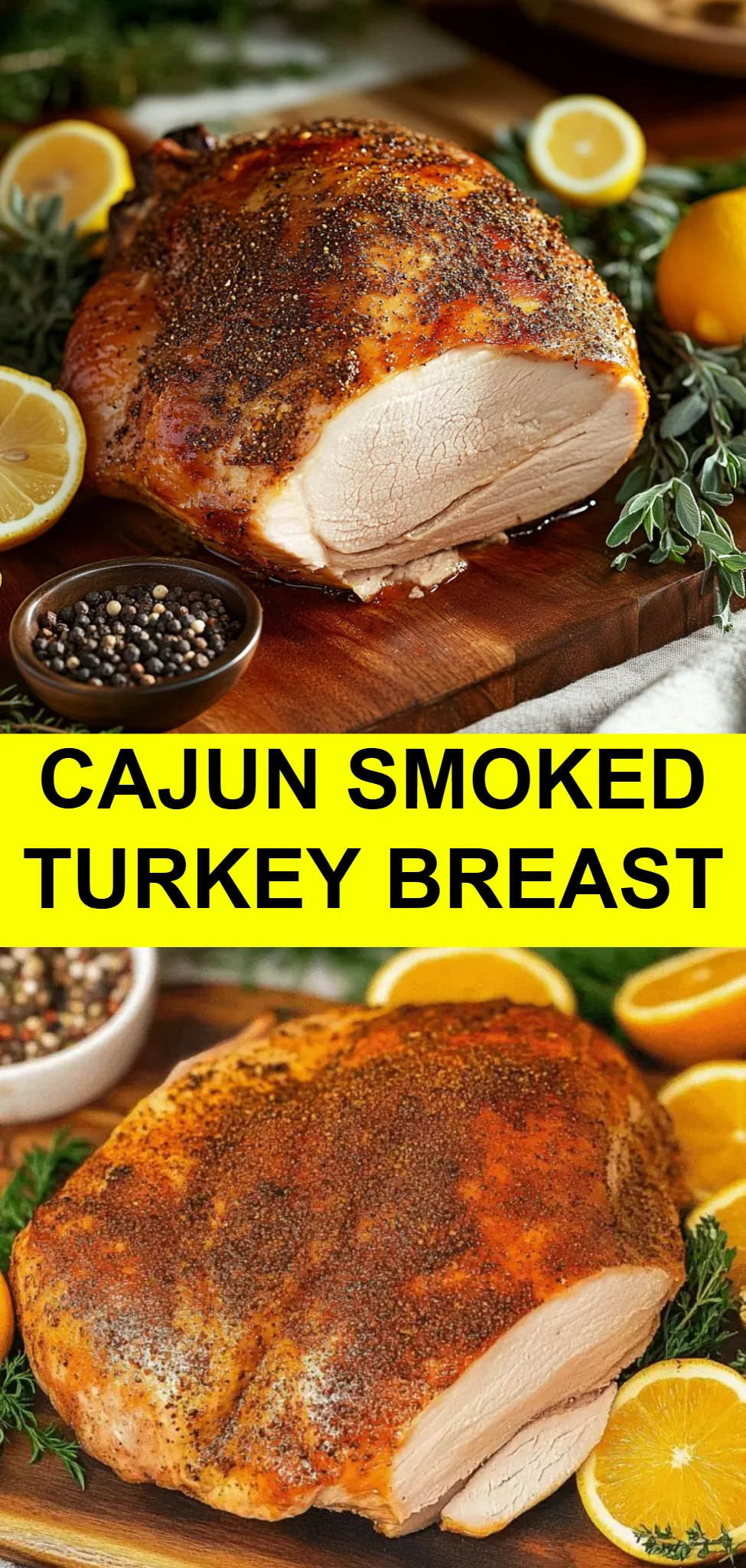 Cajun Smoked Turkey Breast