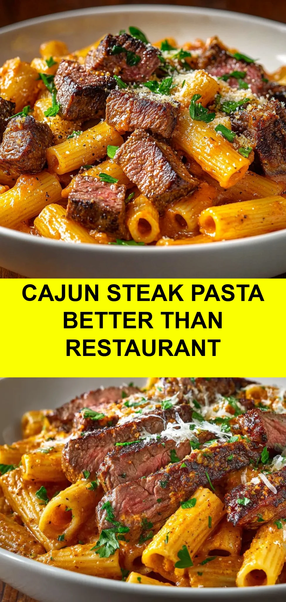 Cajun Steak Pasta Better Than Restaurant
