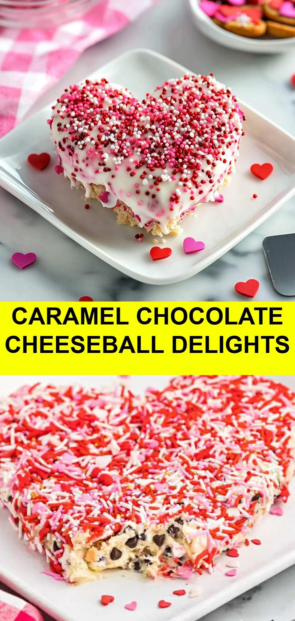 Caramel Chocolate Cheeseball Delights