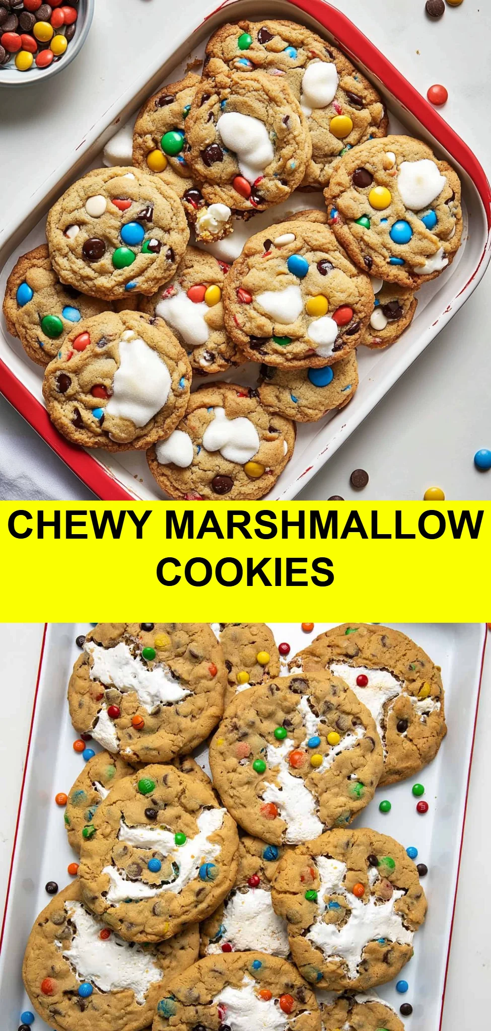 Chewy Marshmallow Cookies