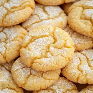 Freshly baked citrus cookies with lemon and orange zest