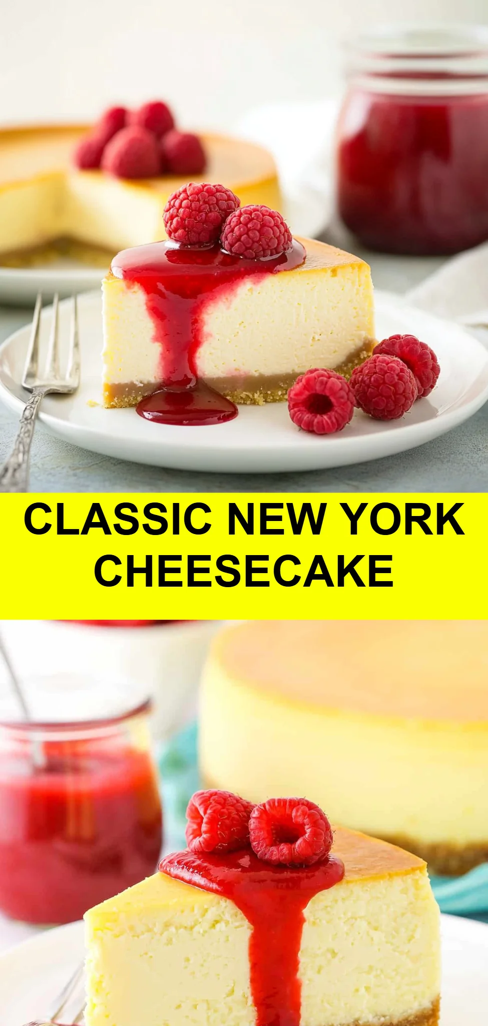 Classic New York Cheesecake