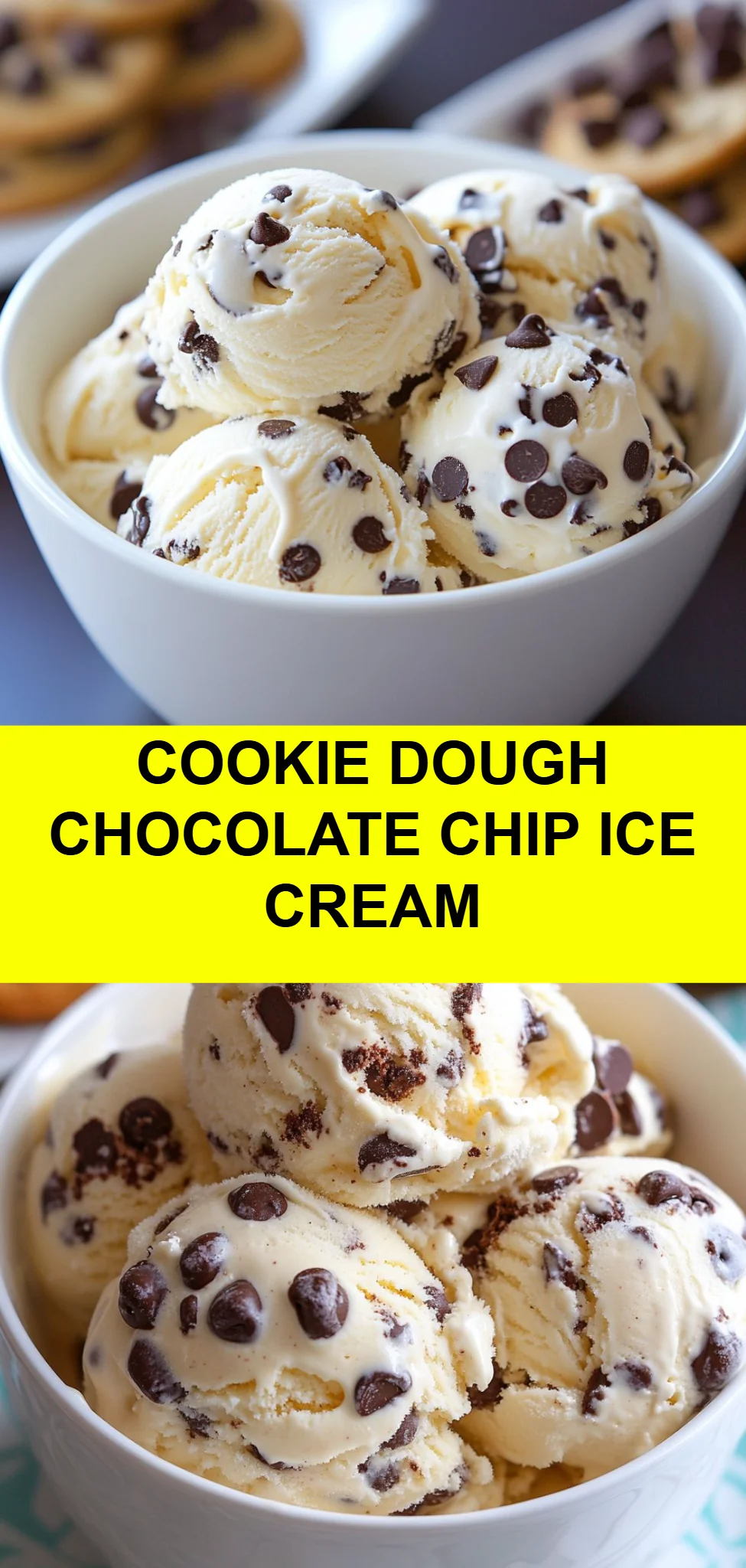 Cookie Dough Chocolate Chip Ice Cream