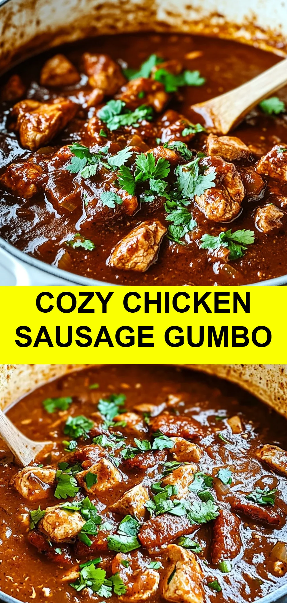 Cozy Chicken Sausage Gumbo