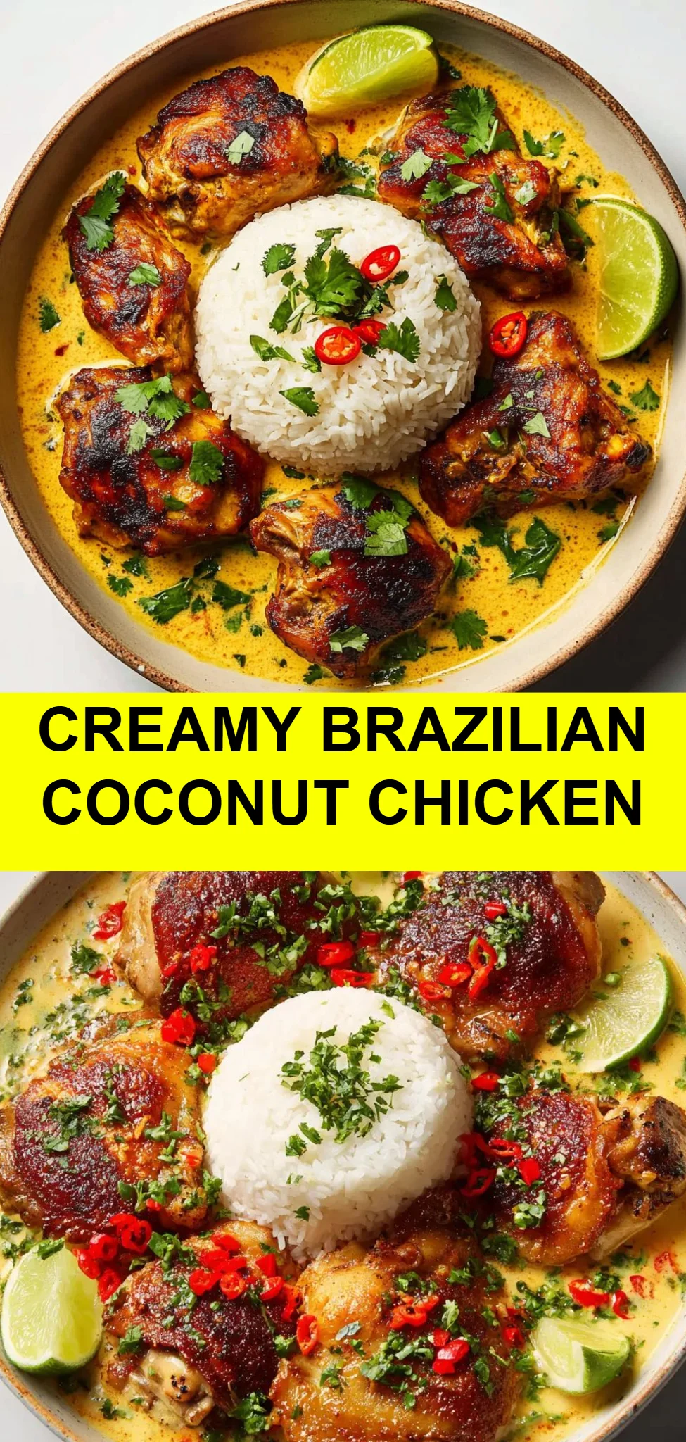 Creamy Brazilian Coconut Chicken