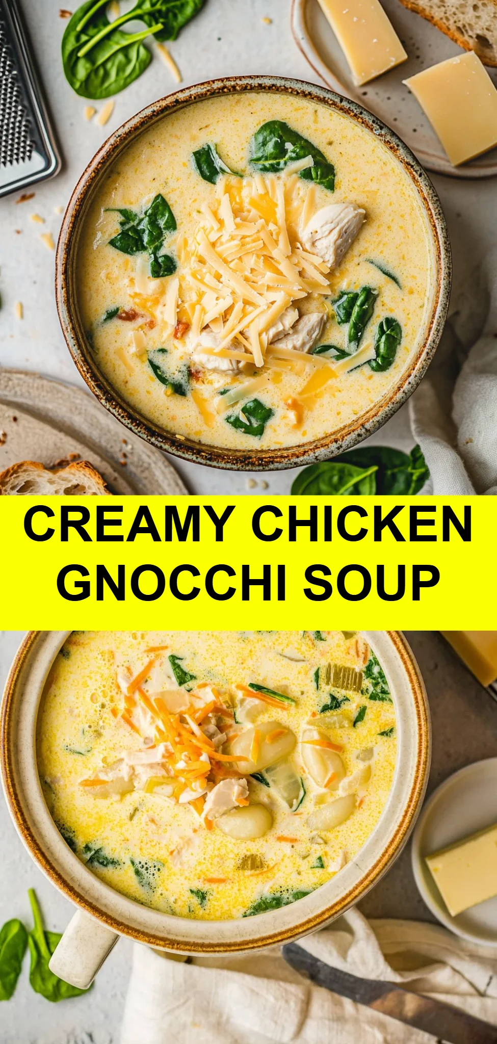 Creamy Chicken Gnocchi Soup