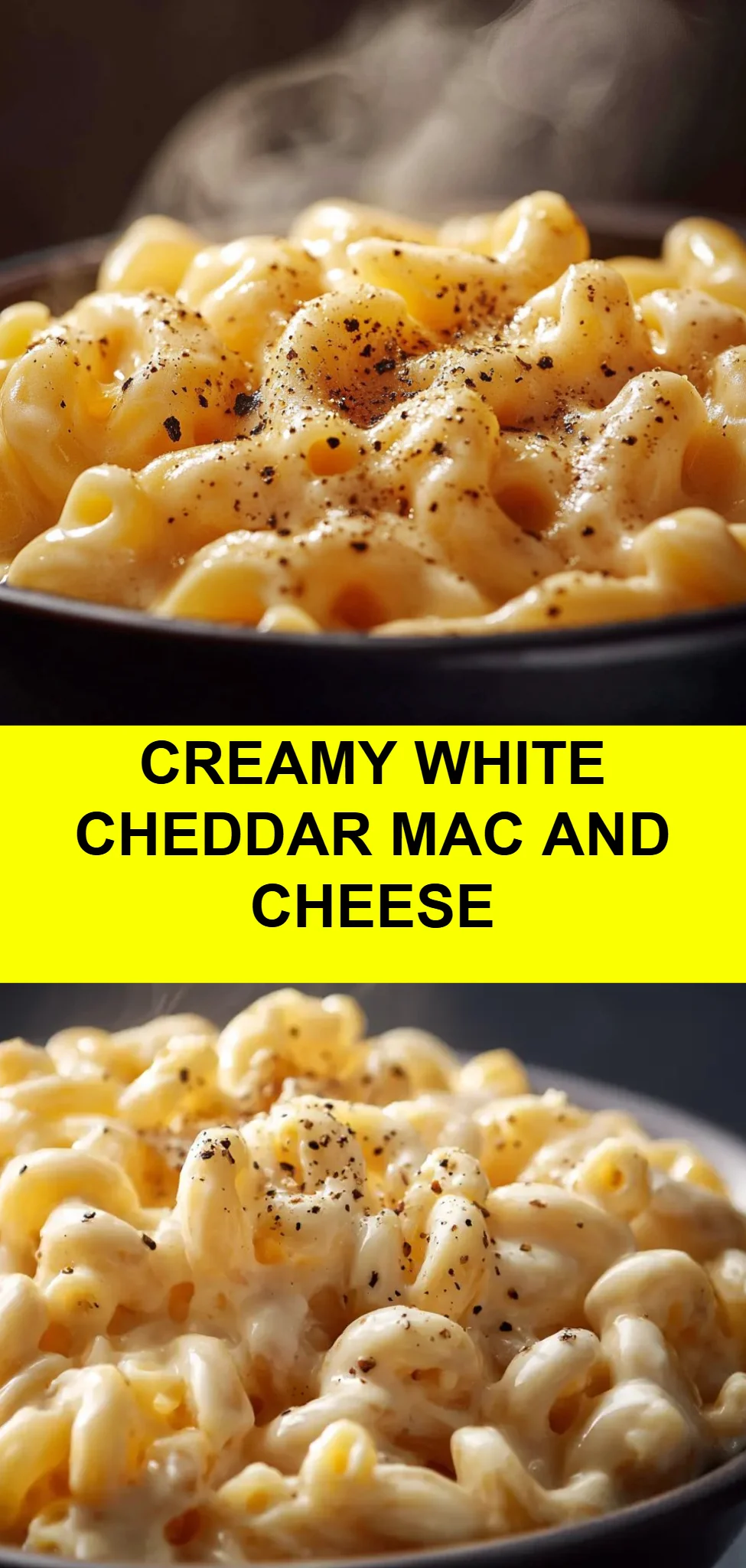 Creamy White Cheddar Mac and Cheese