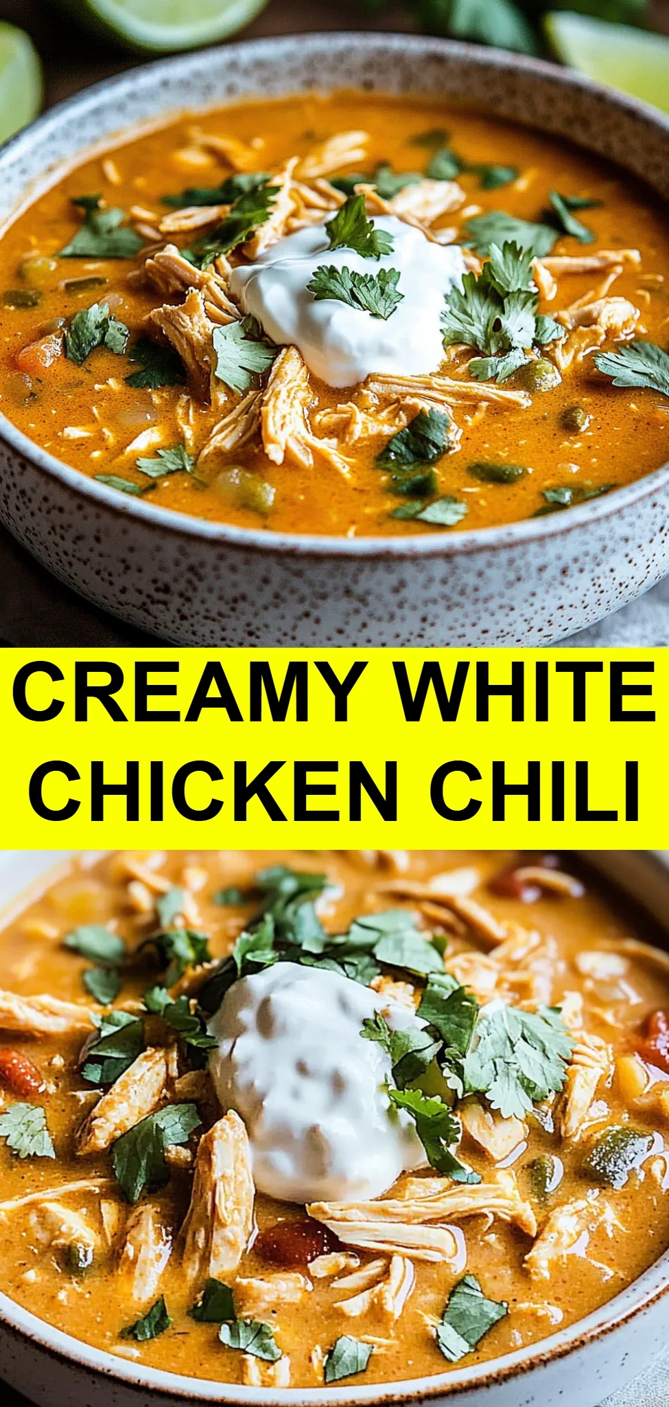 Creamy White Chicken Chili