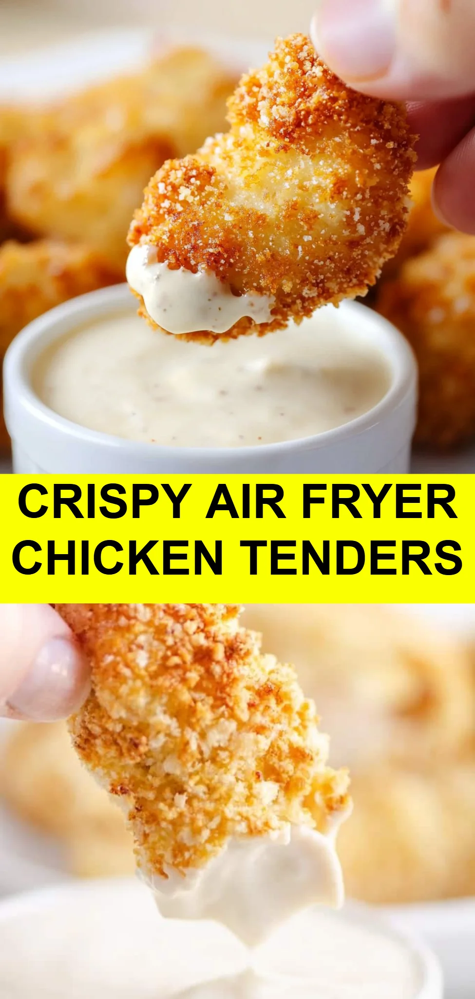 Crispy Air Fryer Chicken Tenders