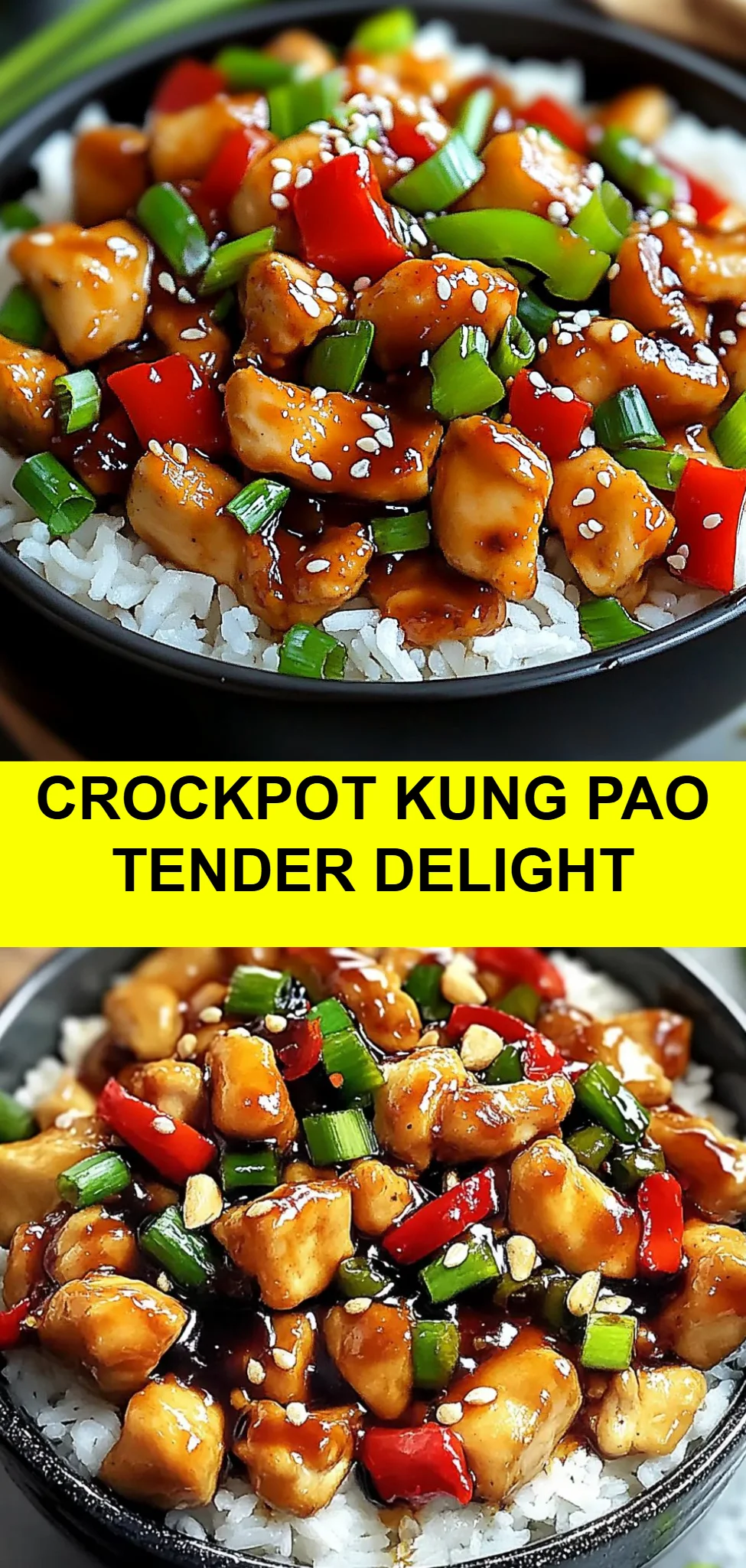 Crockpot Kung Pao Tender Delight