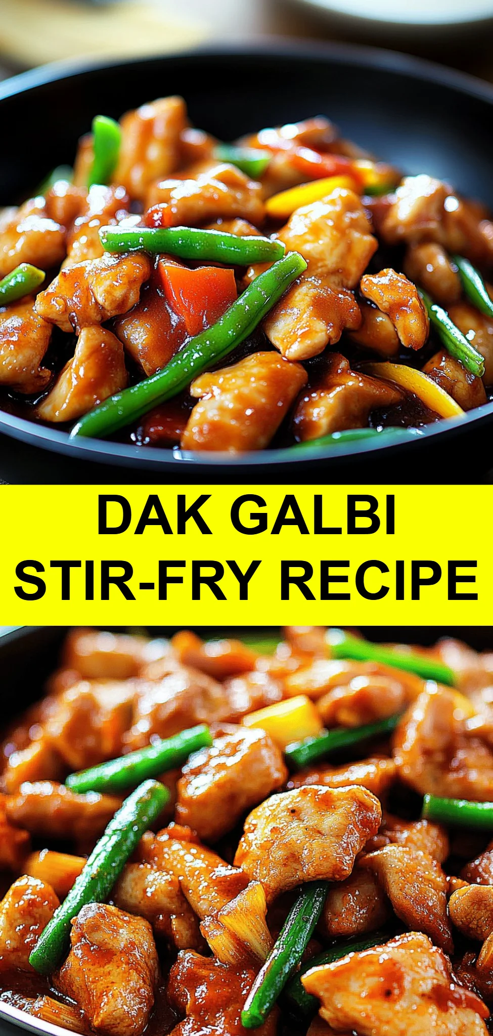 Dak Galbi Stir-Fry Recipe