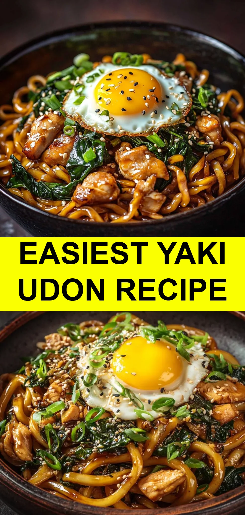 Easiest Yaki Udon Recipe