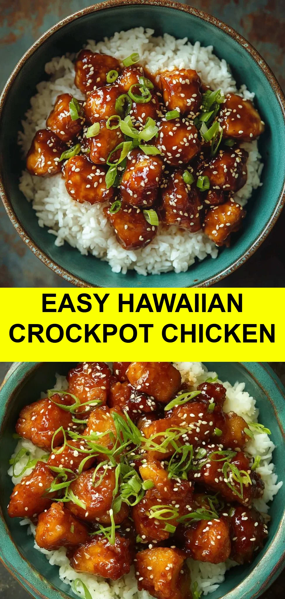 Easy Hawaiian Crockpot Chicken