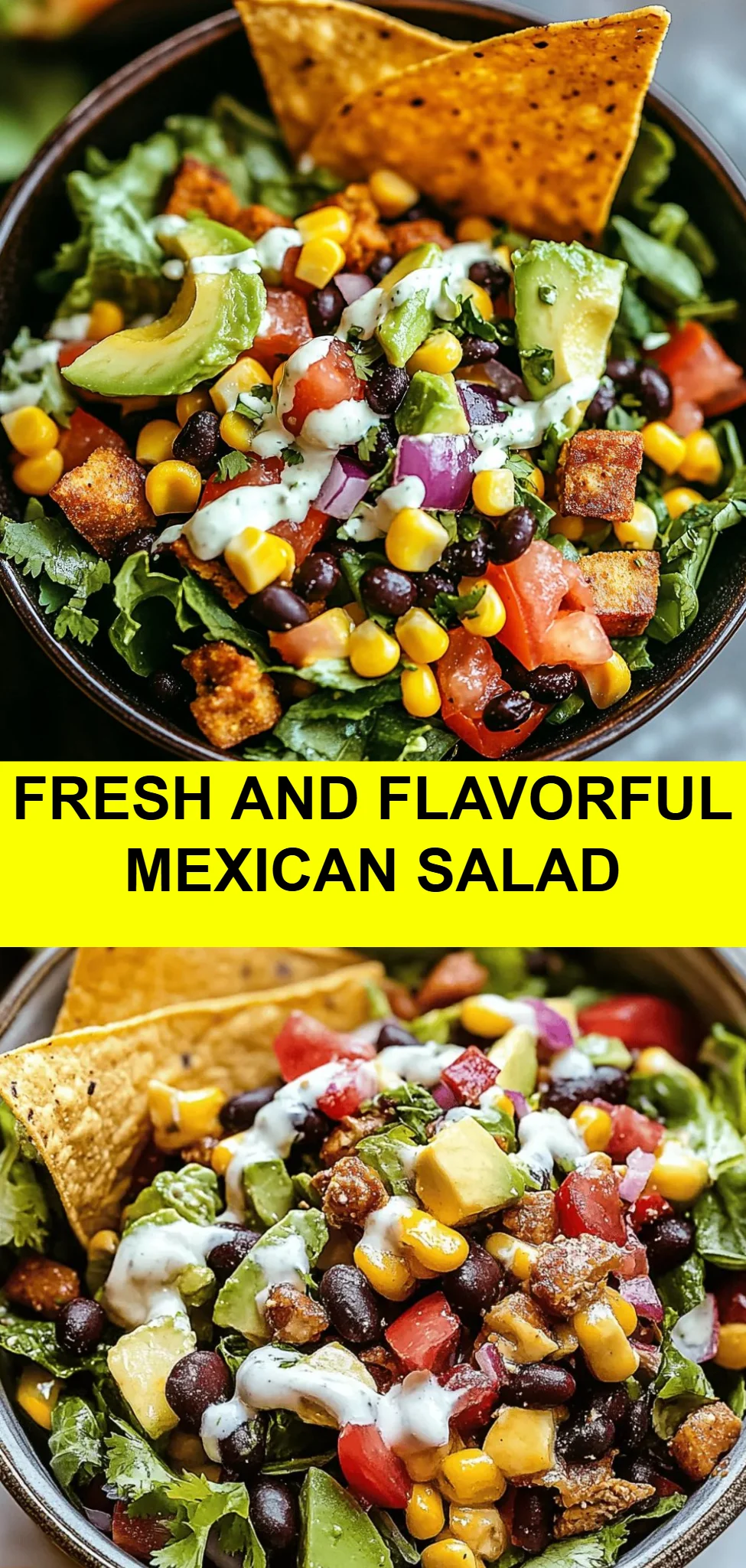 Fresh and Flavorful Mexican Salad