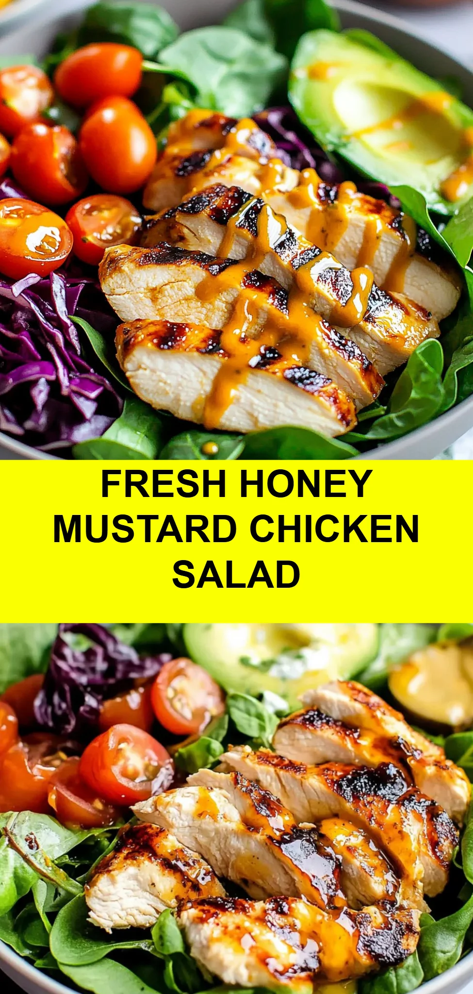Fresh Honey Mustard Chicken Salad