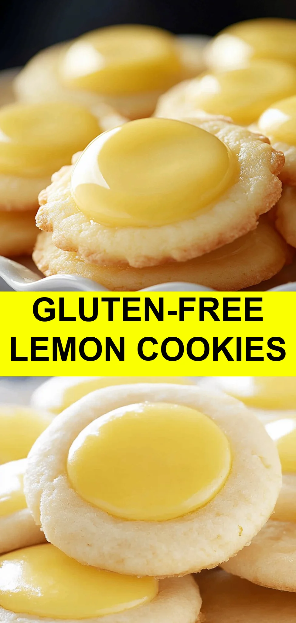 Gluten-Free Lemon Cookies