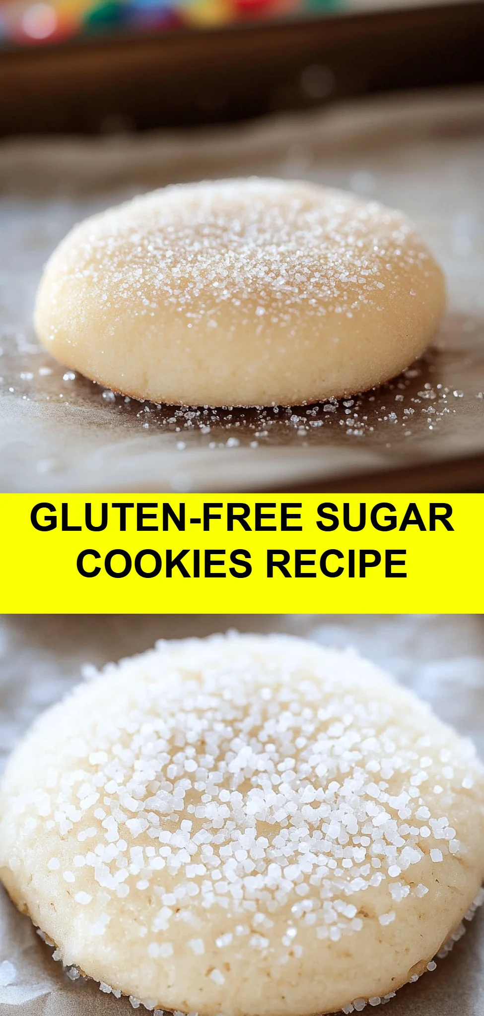 Gluten-Free Sugar Cookies Recipe