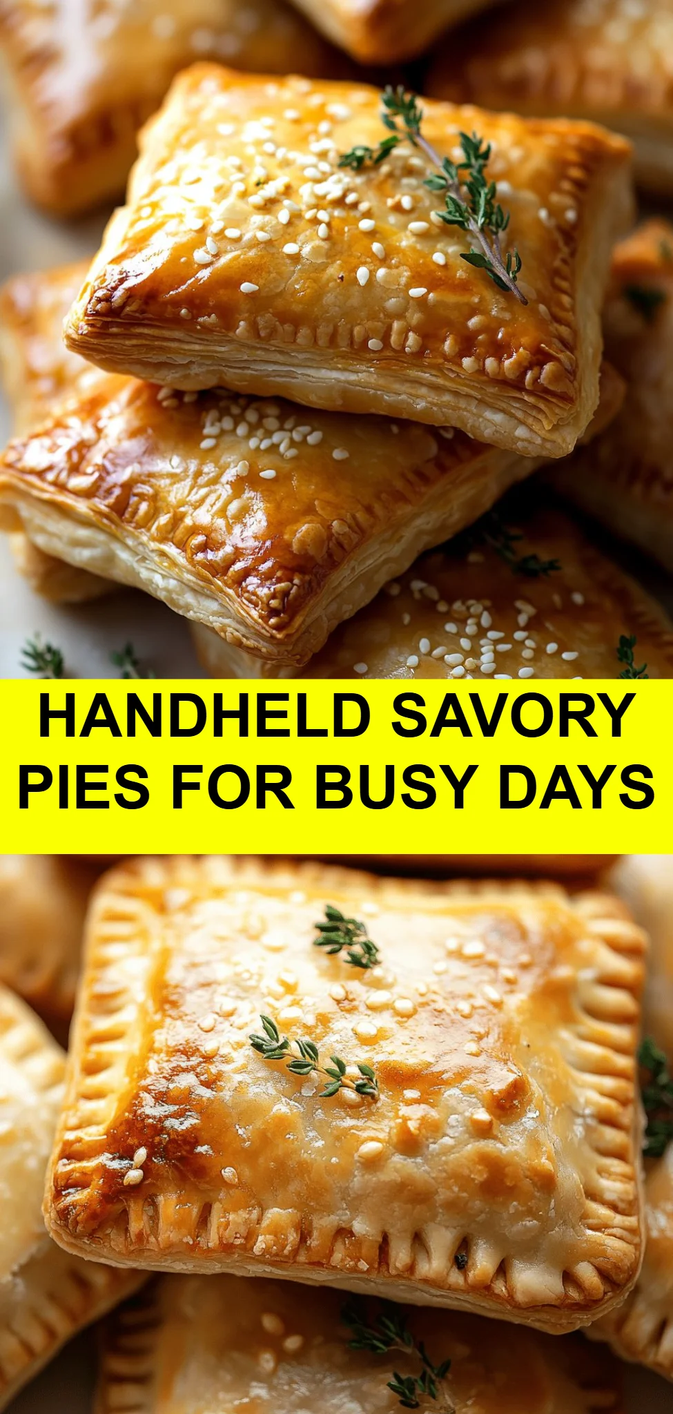 Handheld Savory Pies for Busy Days