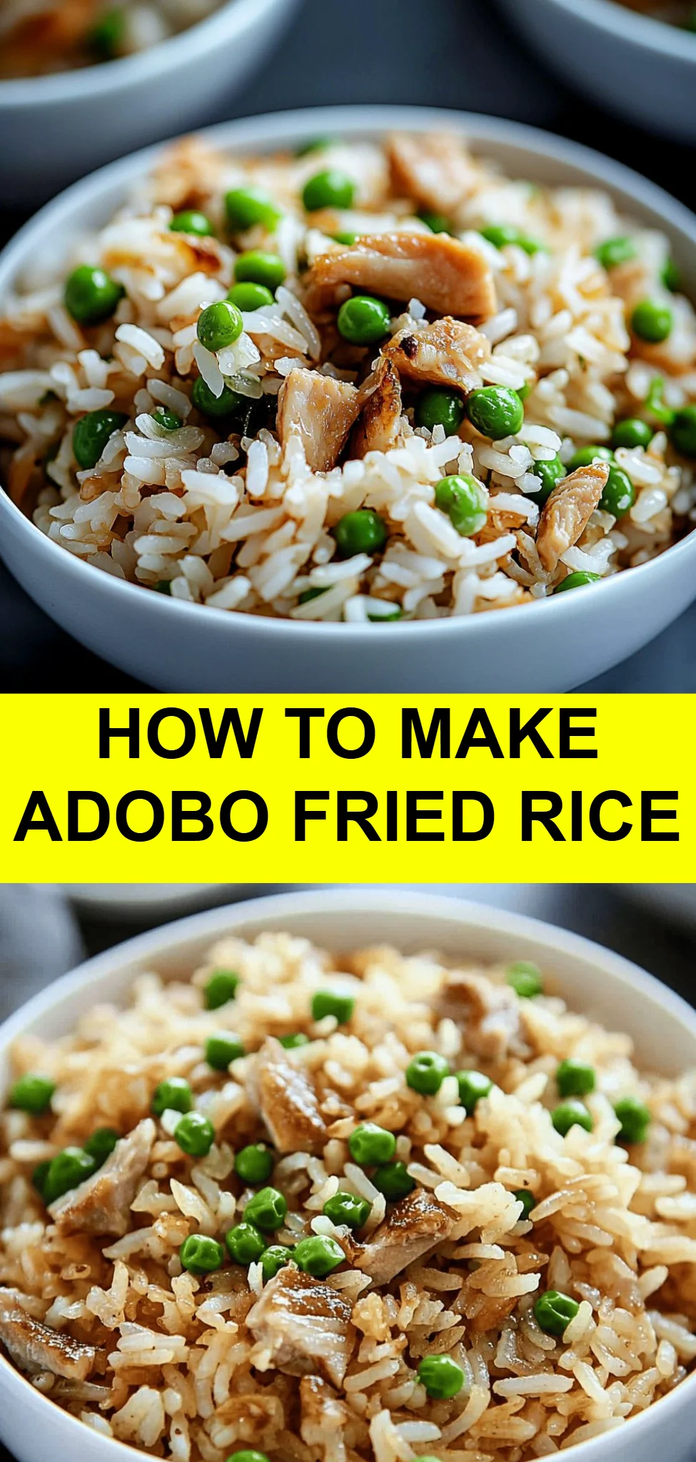 How to Make Adobo Fried Rice
