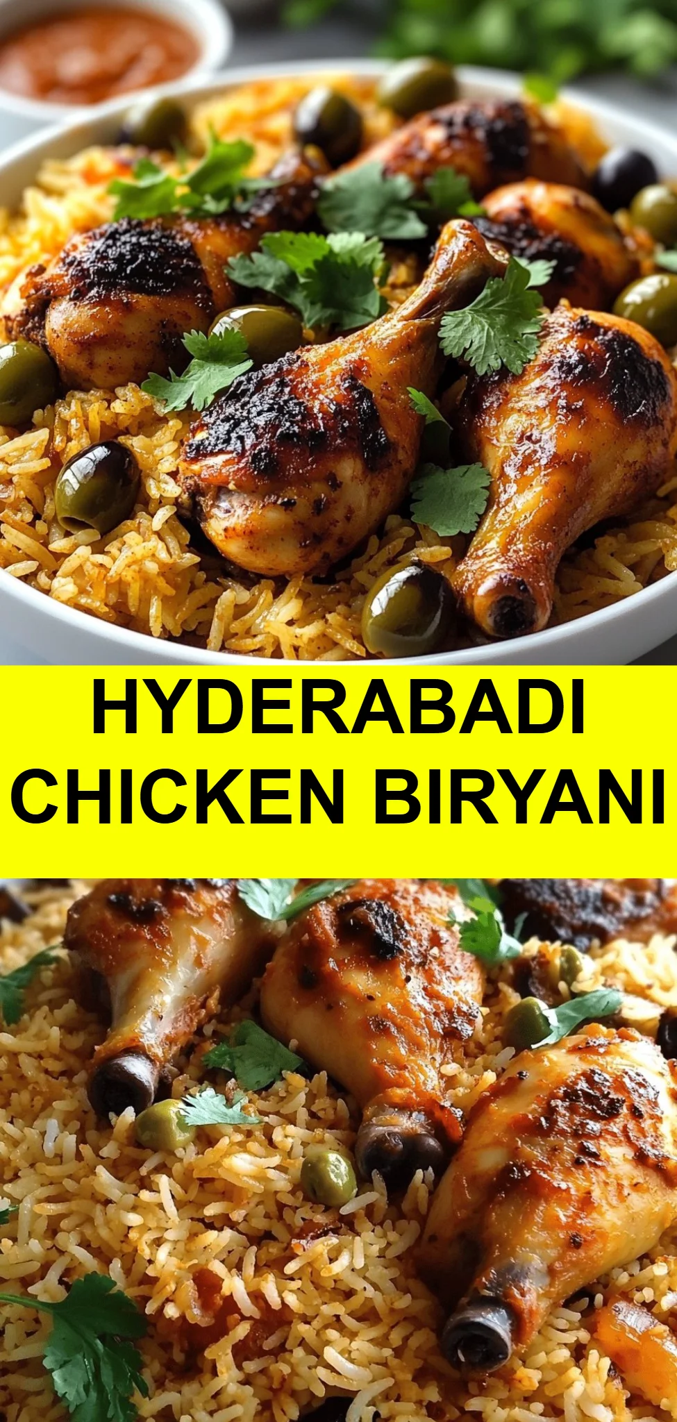 Hyderabadi Chicken Biryani