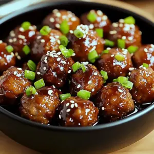 Deliciously cooked Hawaiian meatballs served with pineapple glaze