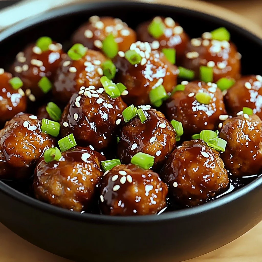 Deliciously cooked Hawaiian meatballs served with pineapple glaze