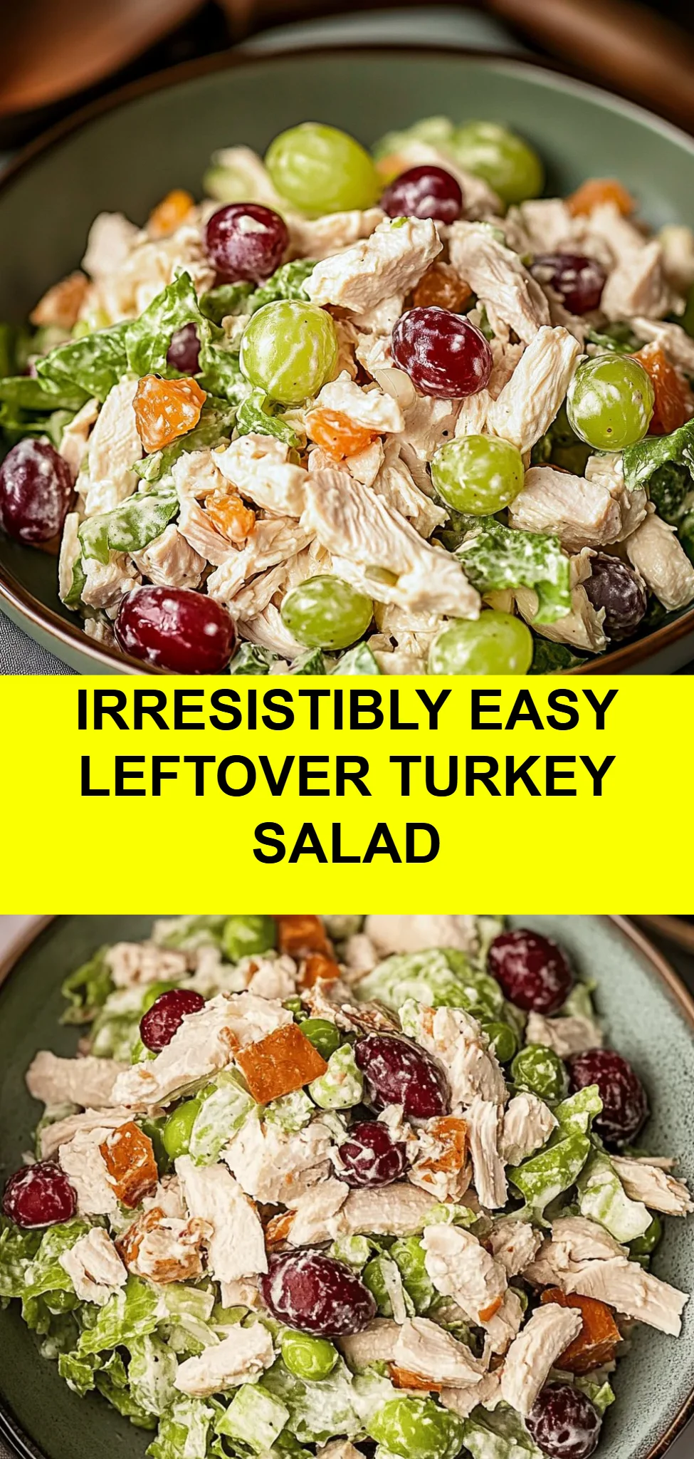 Irresistibly Easy Leftover Turkey Salad