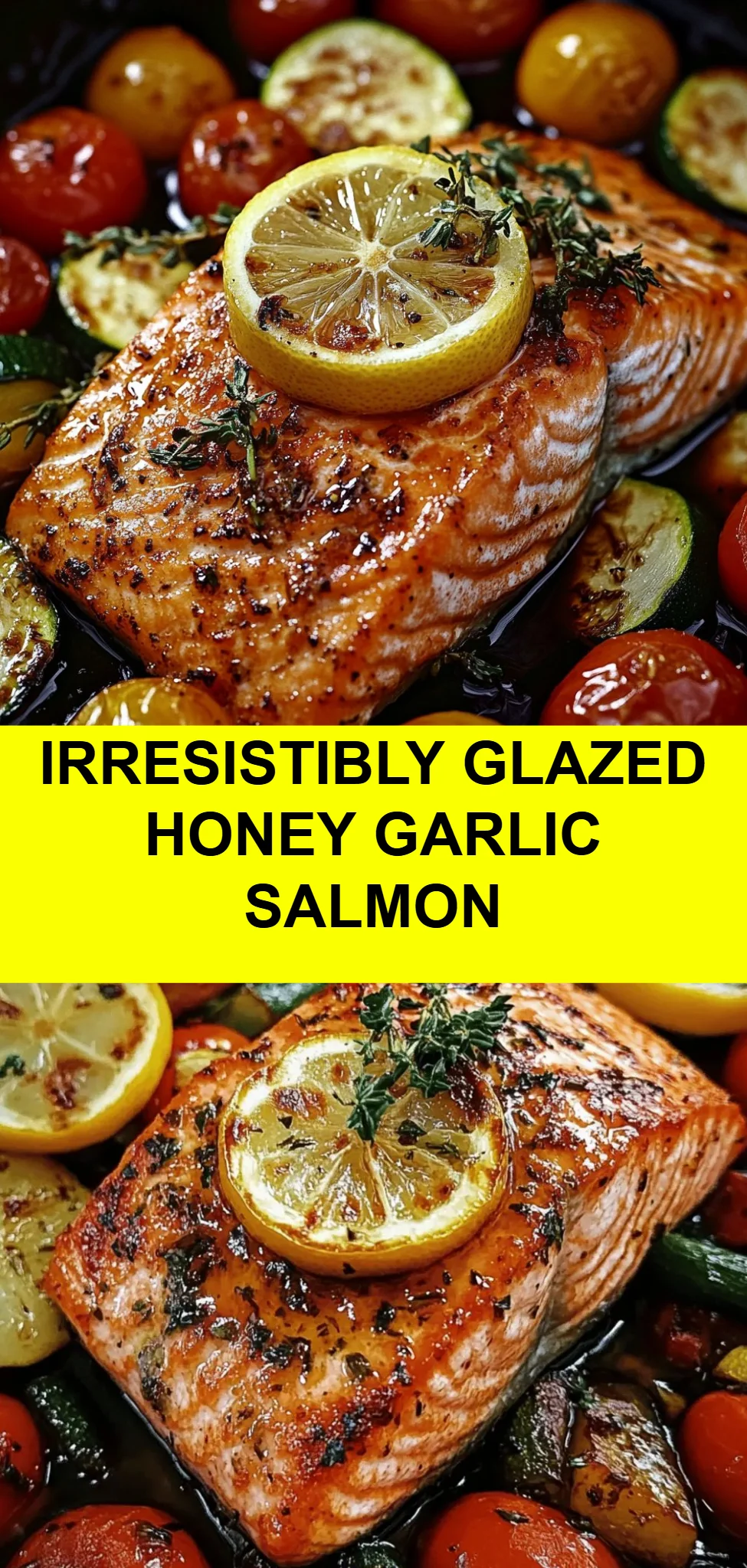 Irresistibly Glazed Honey Garlic Salmon
