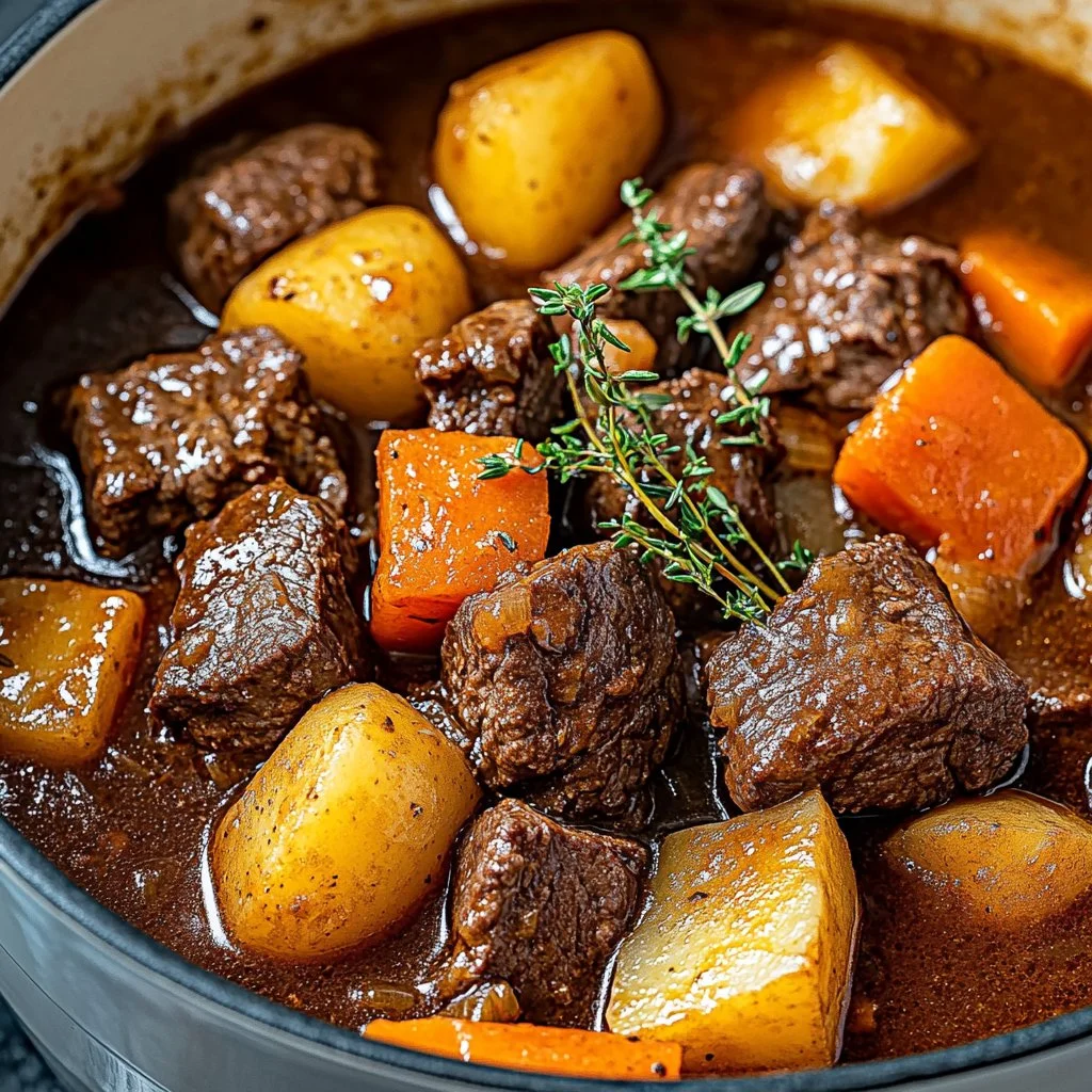 Delicious Jamaican curry goat dish served with rice and vegetables