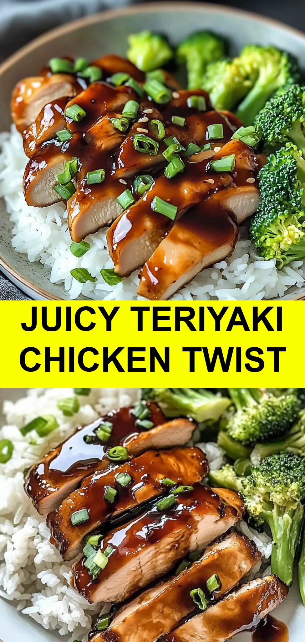 Juicy Teriyaki Chicken Twist