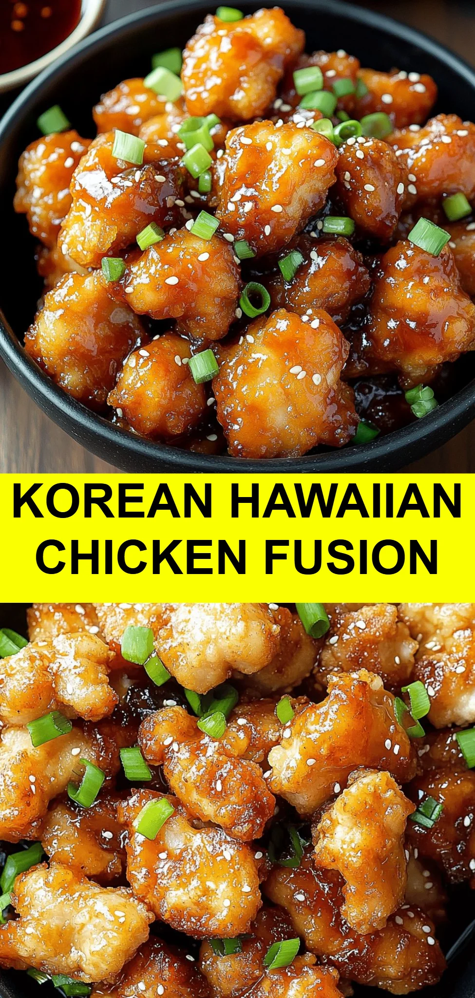 Korean Hawaiian Chicken Fusion