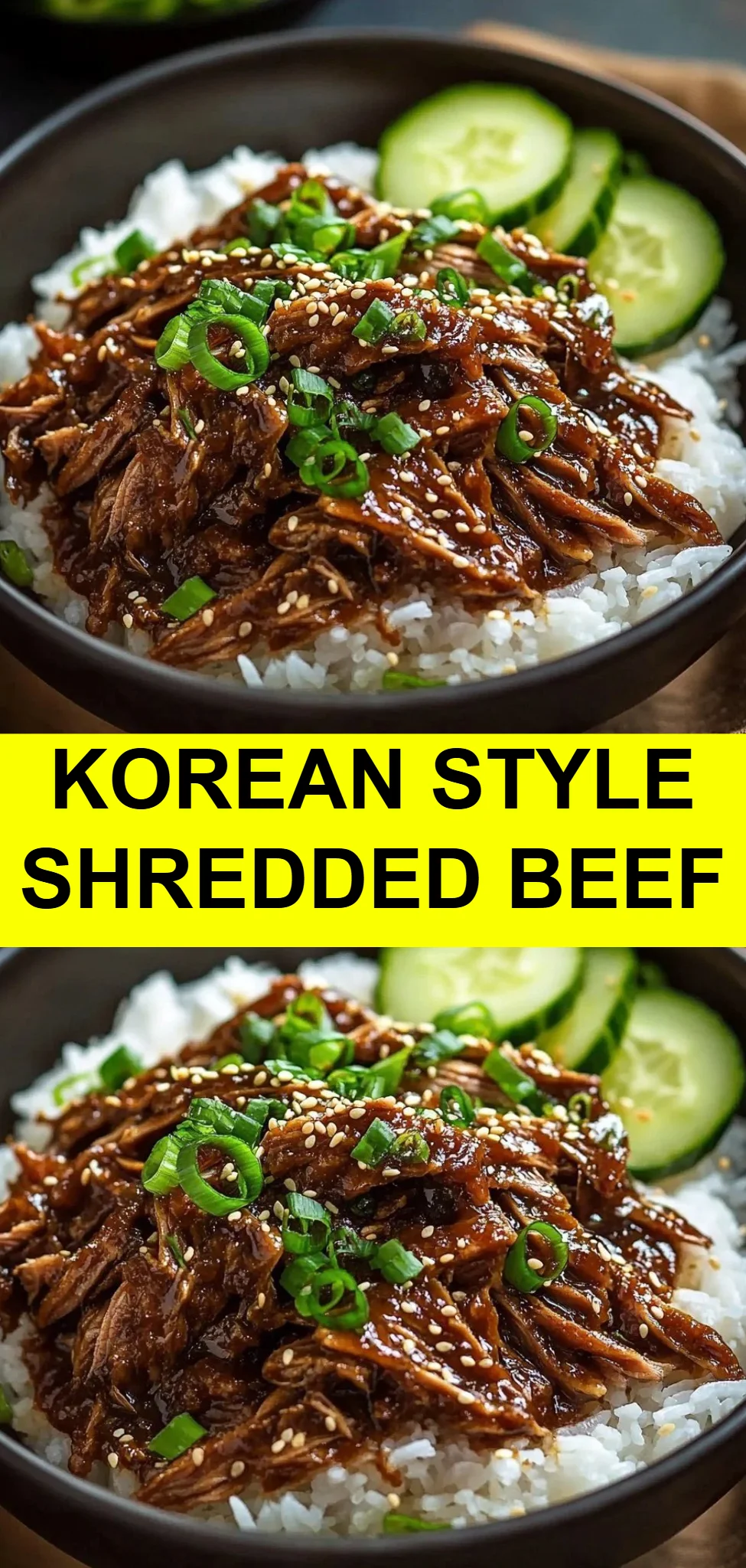 Korean Style Shredded Beef
