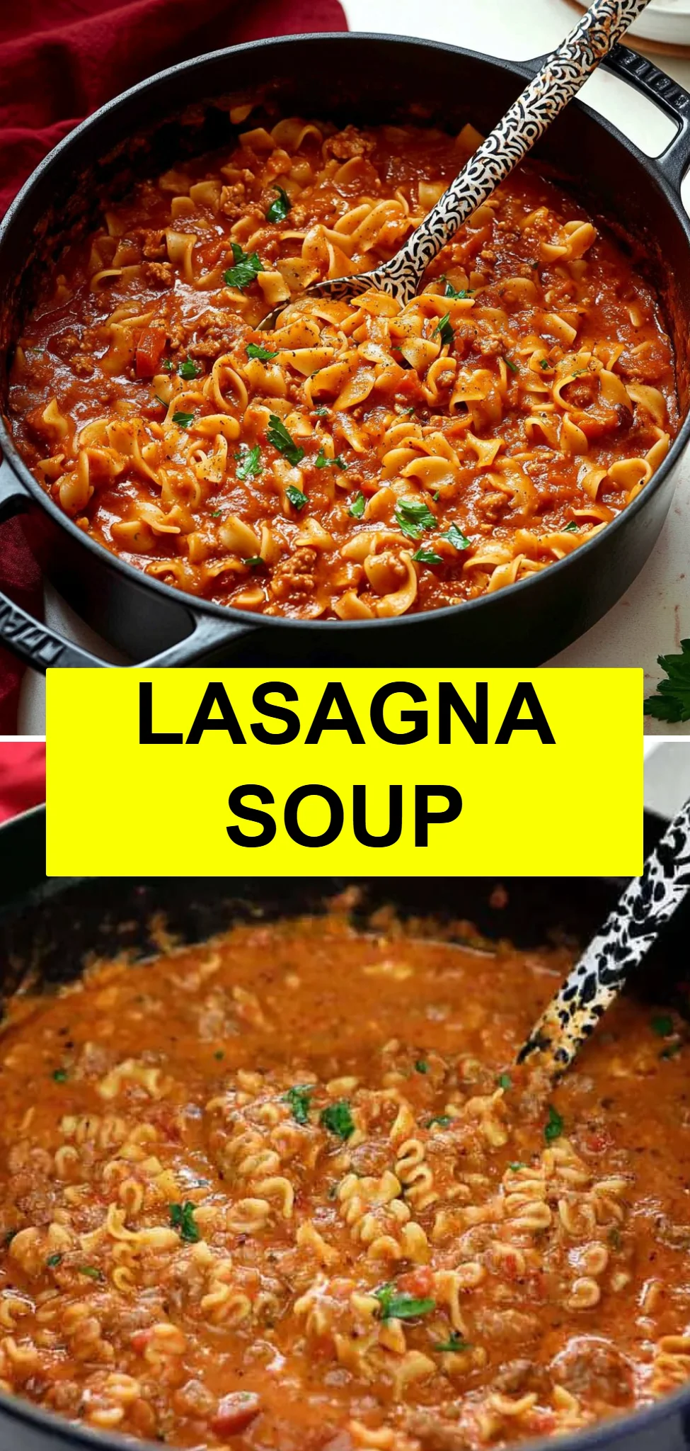 lasagna soup