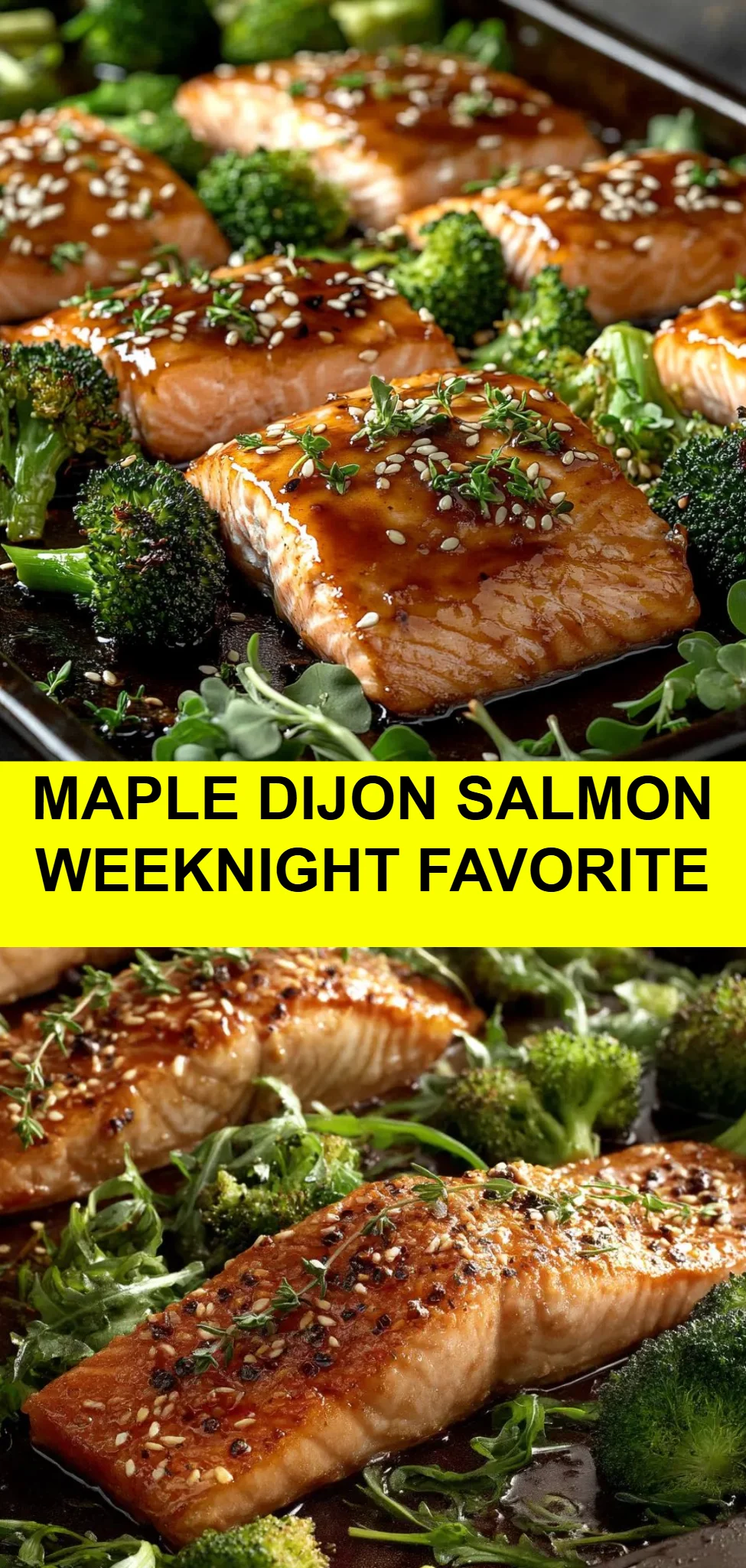 Maple Dijon Salmon Weeknight Favorite