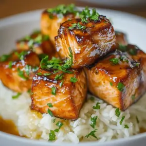 Plate of Minute Mediterranean Salmon Rice with vibrant vegetables