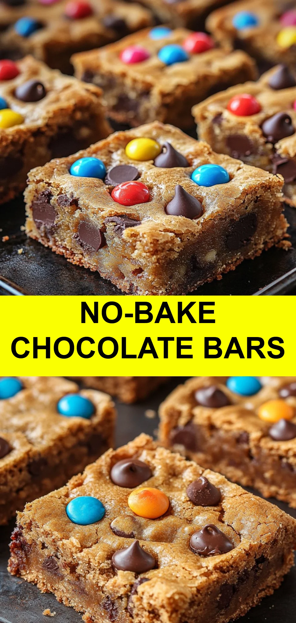 No-Bake Chocolate Bars
