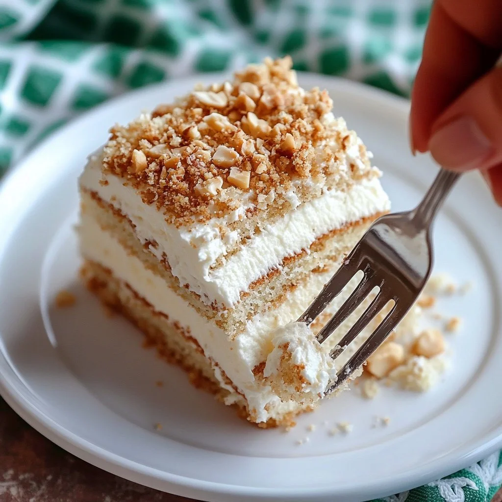 Delicious homemade Pineapple Cake with tropical flavors and fresh pineapple chunks