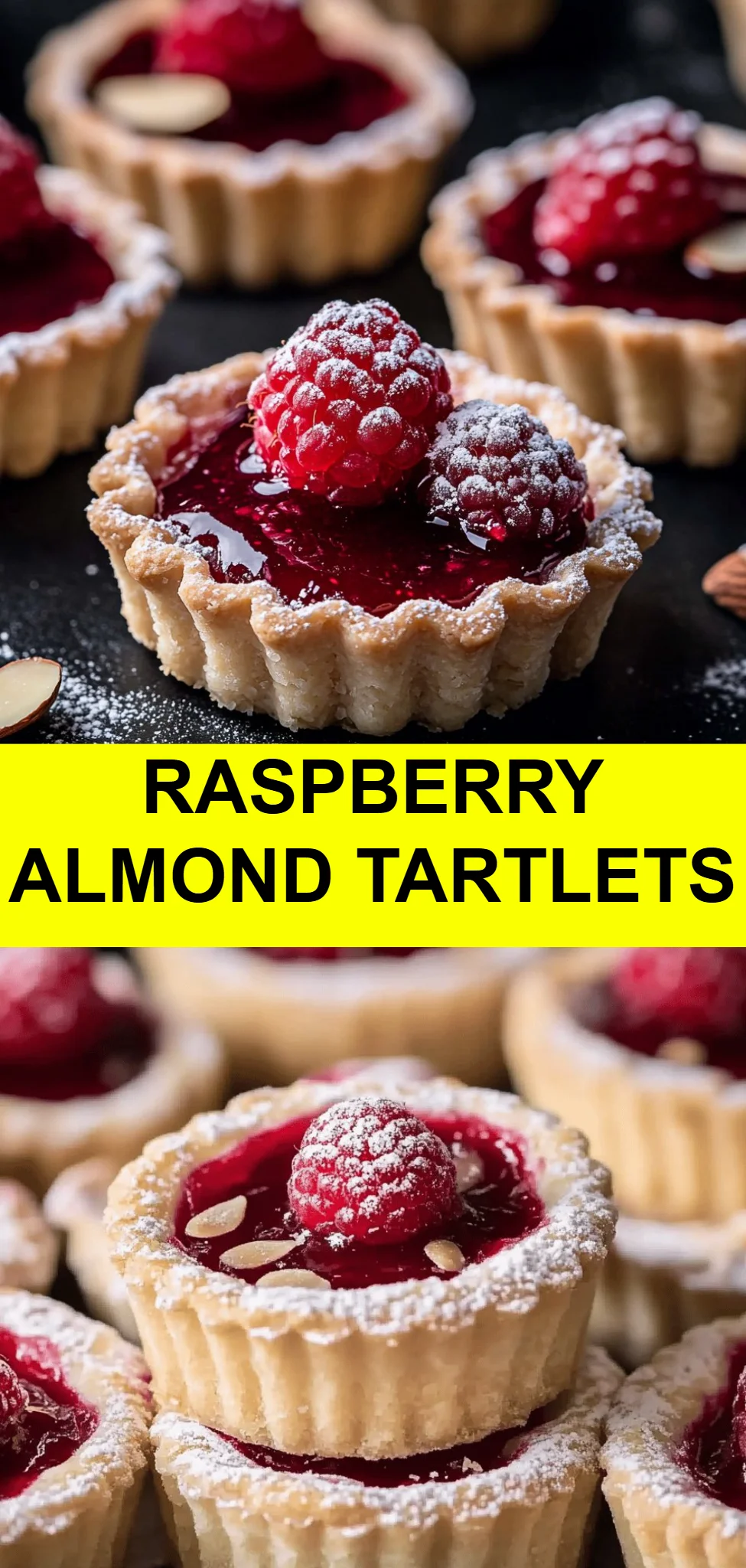 Raspberry Almond Tartlets