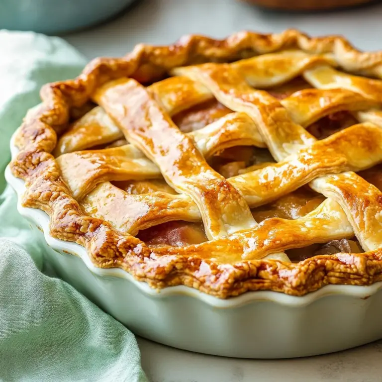 Delicious homemade simple beef pot pie with flaky crust and tender beef filling