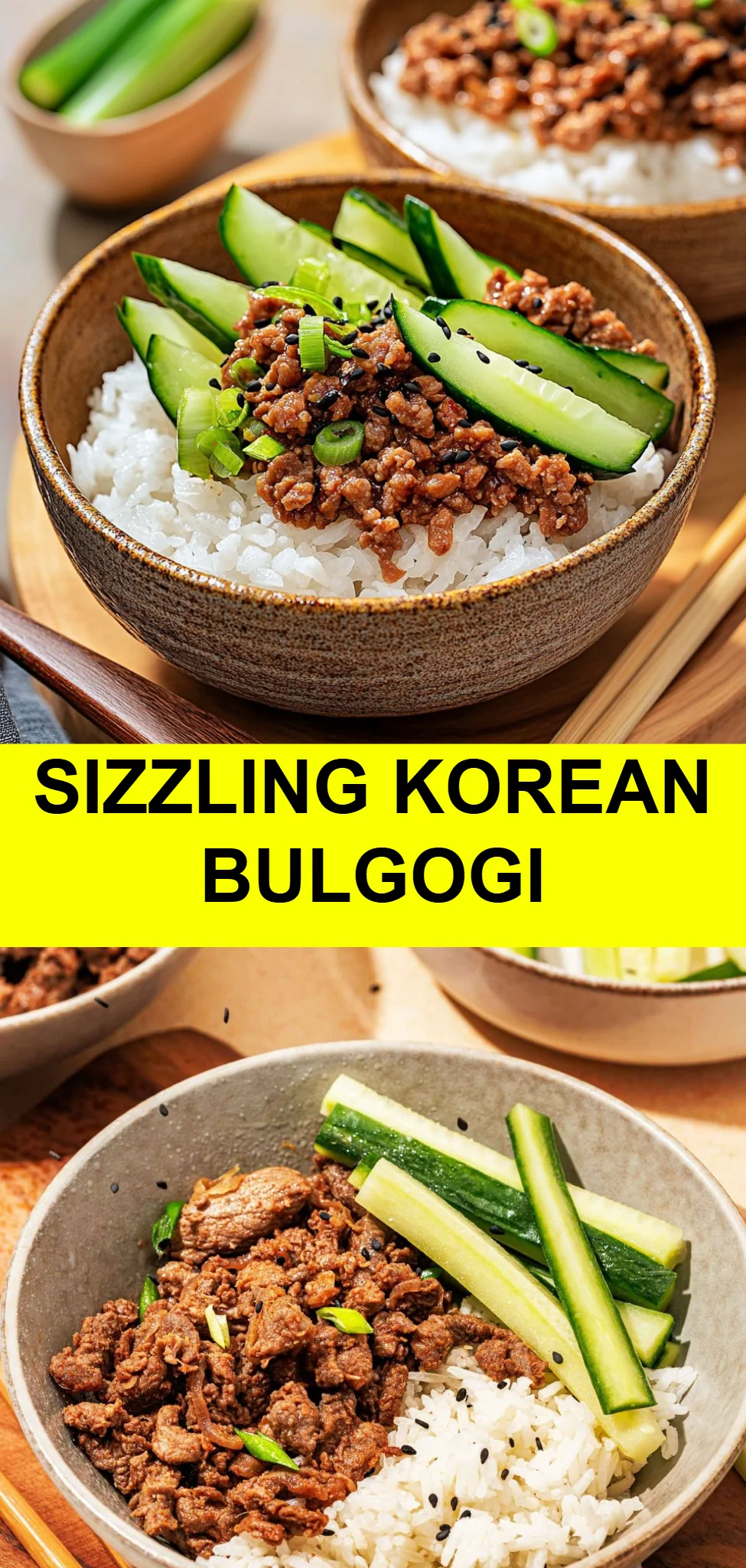 Sizzling Korean Bulgogi