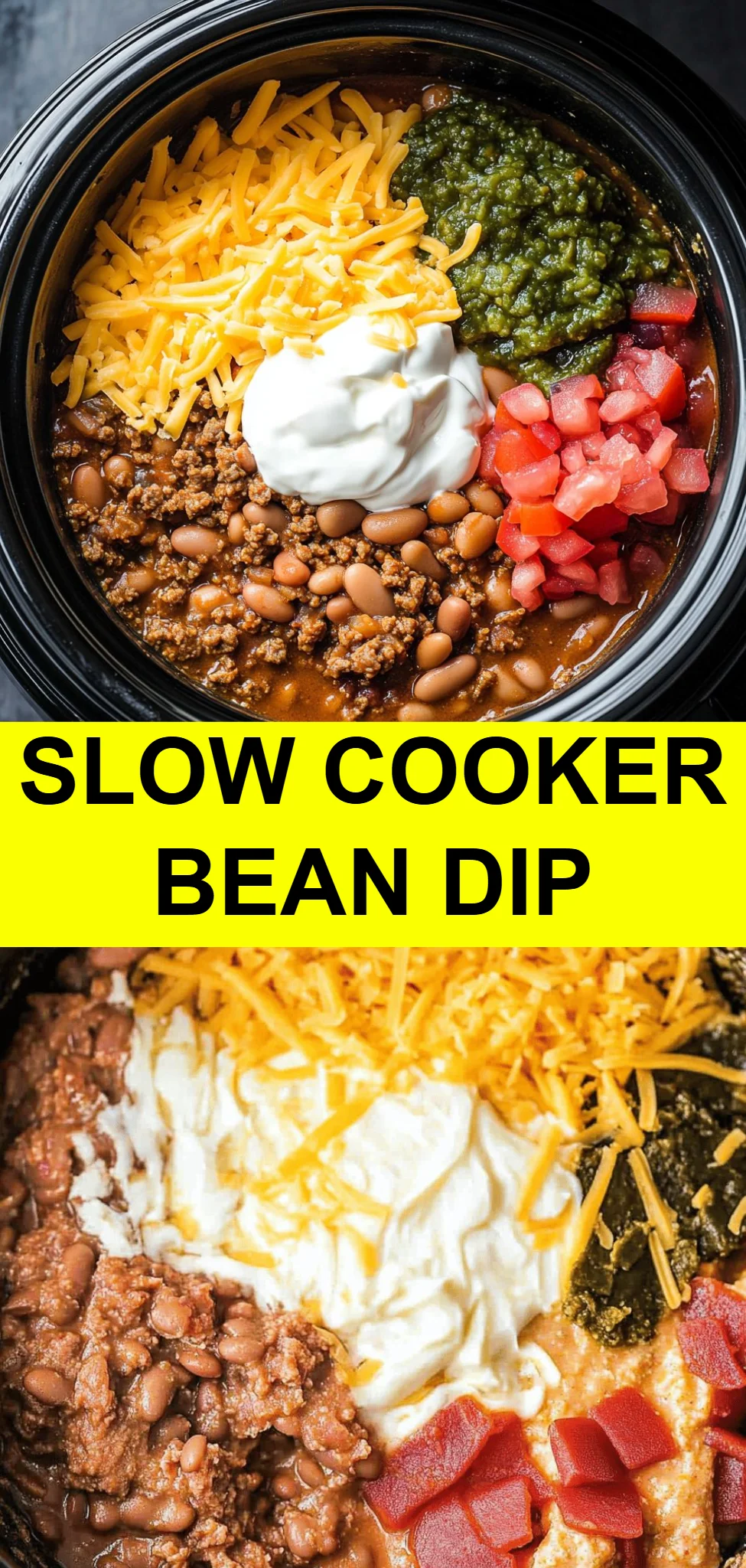 Slow Cooker Bean Dip