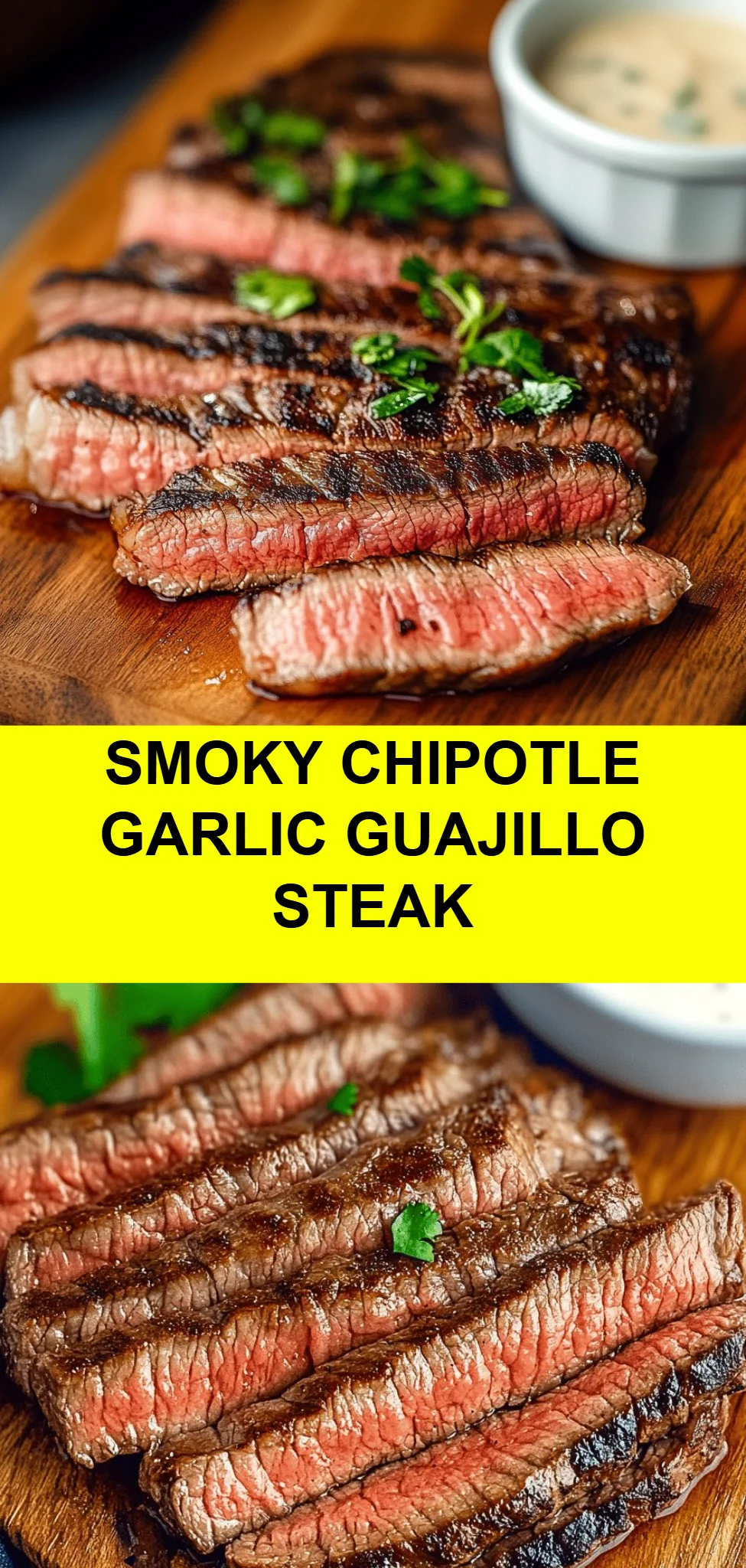 Smoky Chipotle Garlic Guajillo Steak