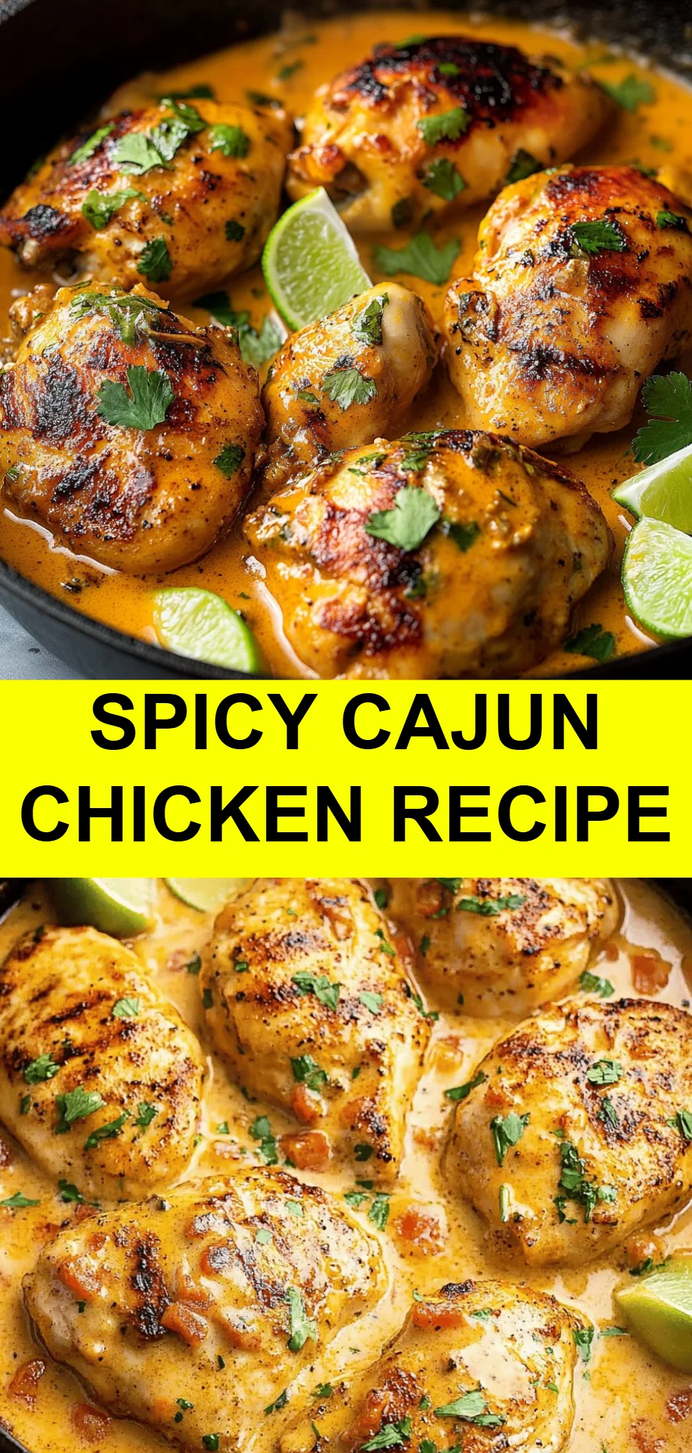 Spicy Cajun Chicken Recipe