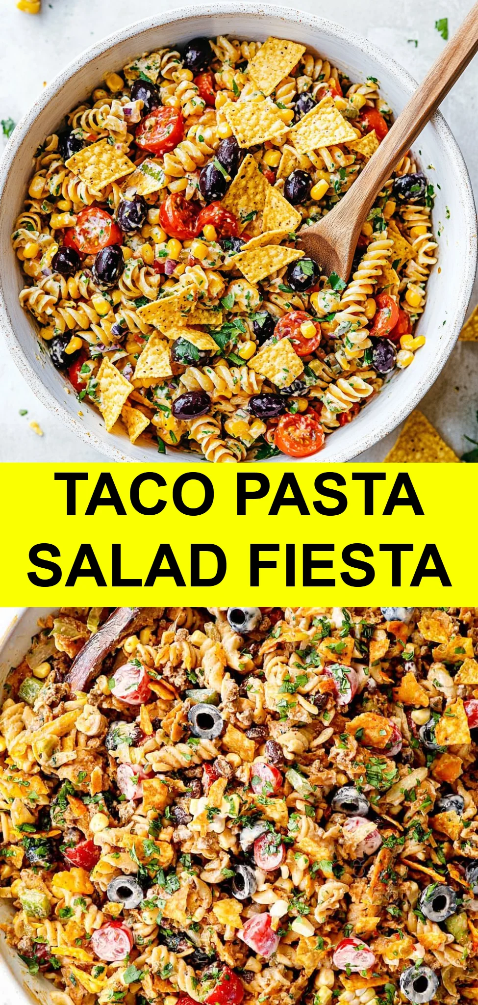 Taco Pasta Salad Fiesta