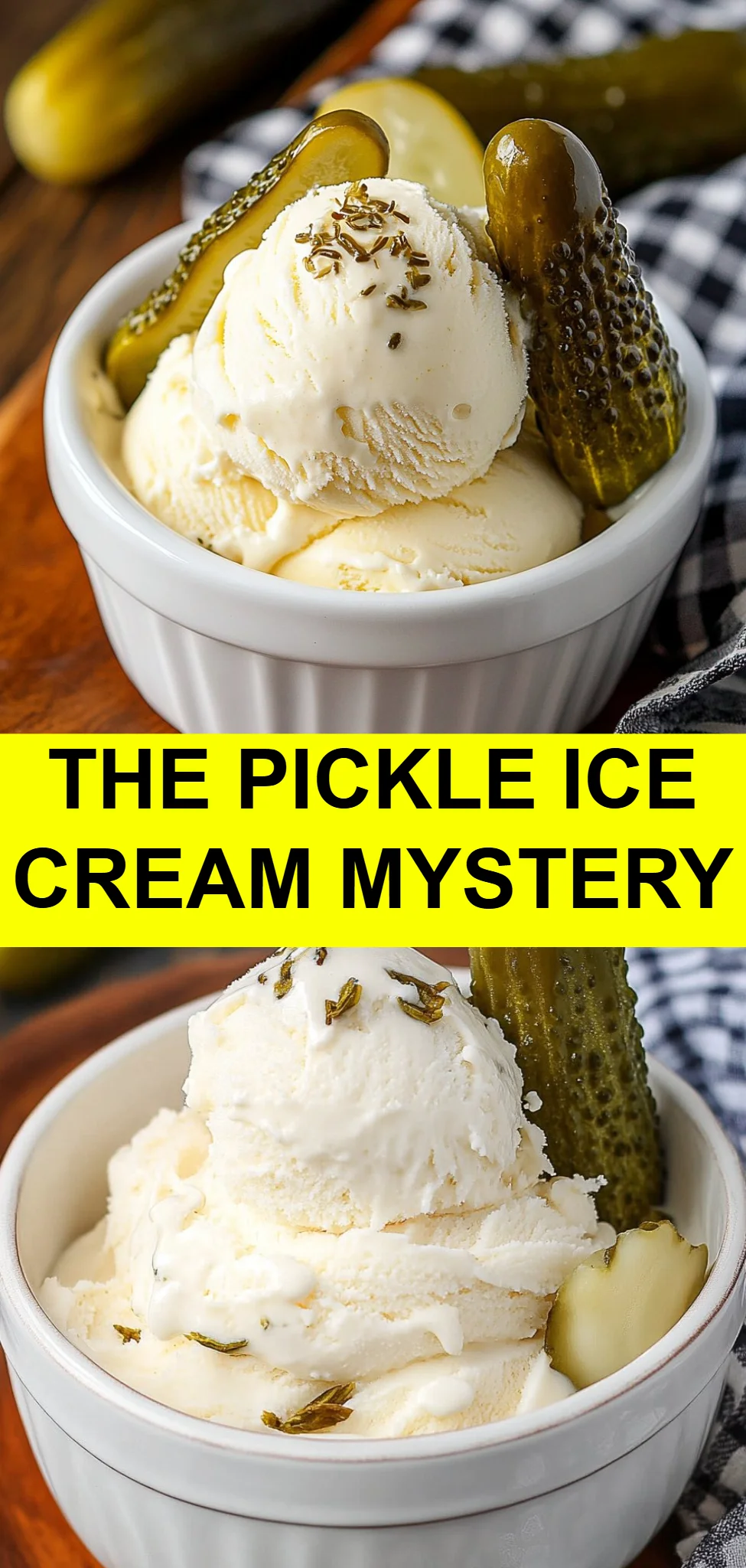 The Pickle Ice Cream Mystery