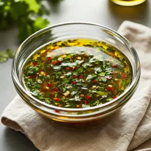 Delicious chicken marinating in a flavorful sauce for grilling and baking